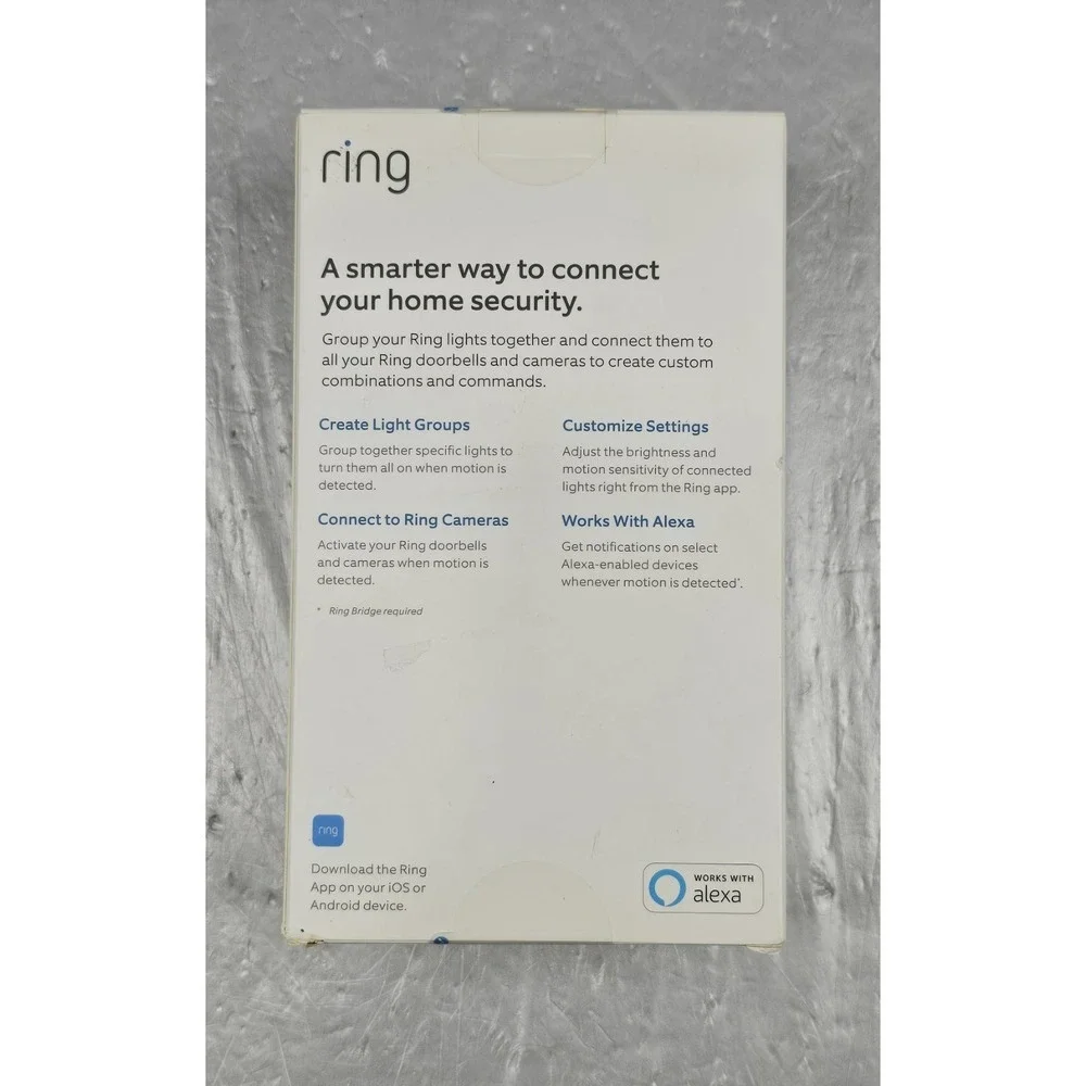 Ring Smart Home Bridge, Smart Lightning Bridge - Brand‎ New
